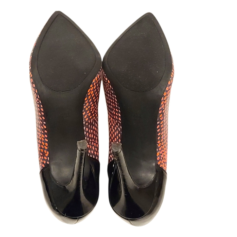 Guess | Felisity Python Print Pointy Toe Pumps Size 7.5 - Picture 6 of 11